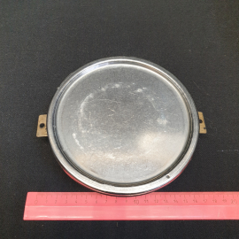 Тарелка походная, металлическая, с прорезиненной крышкой, цена за шт.. Картинка 6
